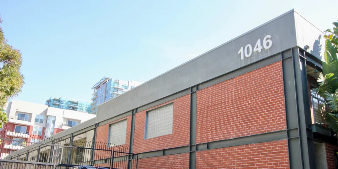 The address on the Silicon Beach Lofts building in Marina Del Rey