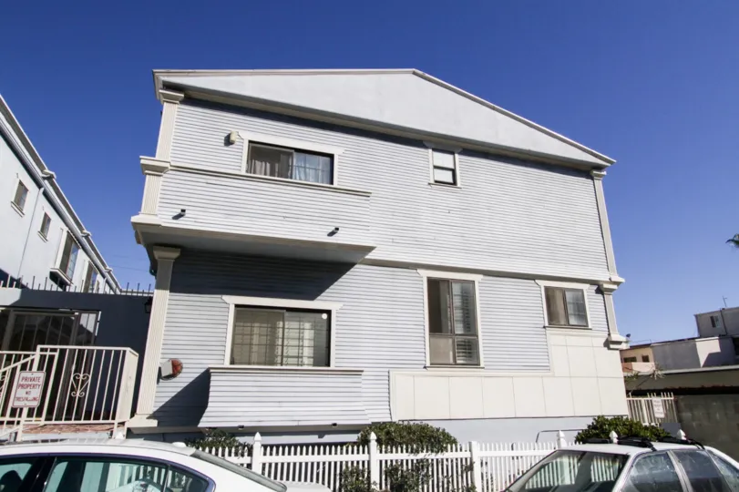 The balconies at Surfside Townhomes in Venice