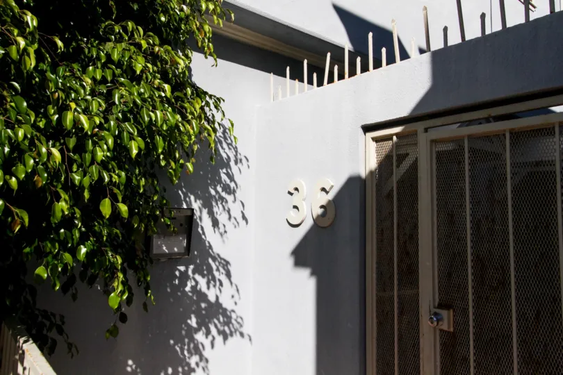 The building number for Surfside Townhomes
