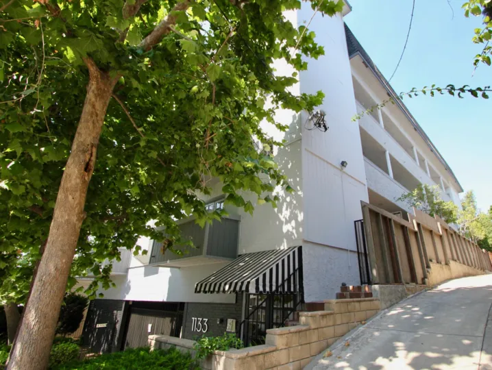 The great scenery of the road around 1133 Clark, West Hollywood, California