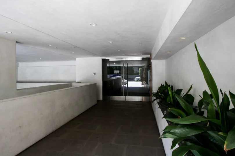 The entrance into 855 Croft
