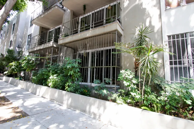 The balconies at 874 Hammond