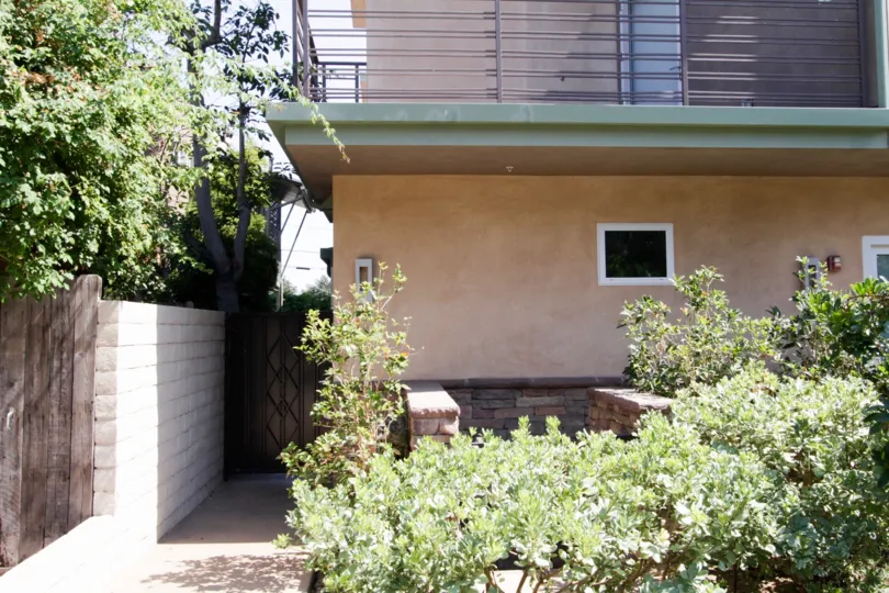 The sidewalk beside 9008 Keith