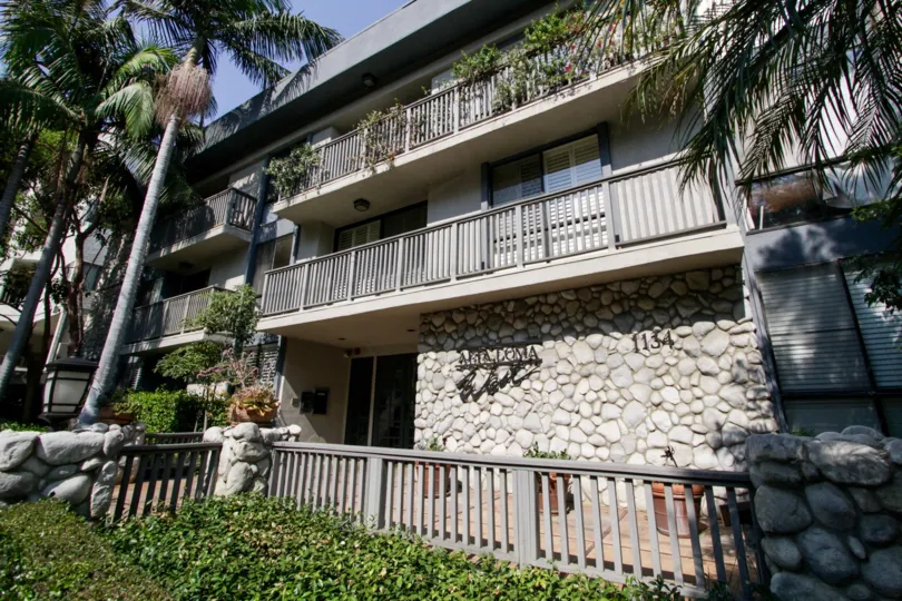 The balconies seen at Alta Loma West
