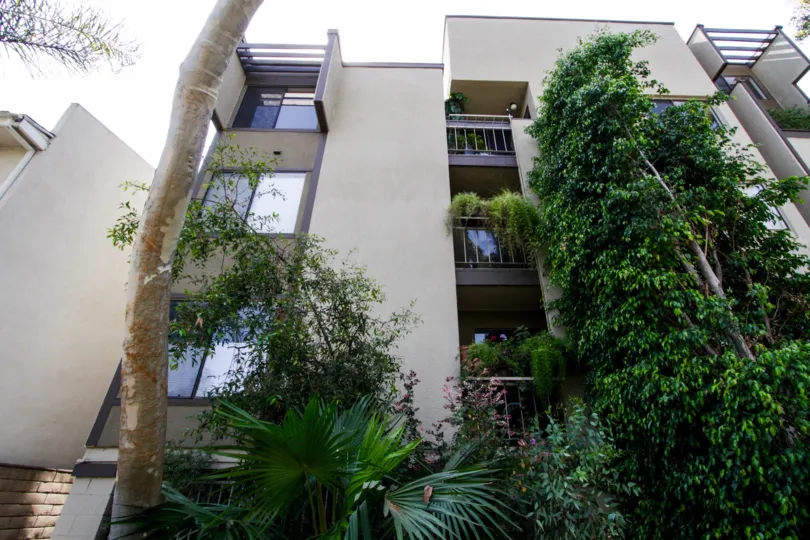 The balconies seen at the Bonita Evergreen