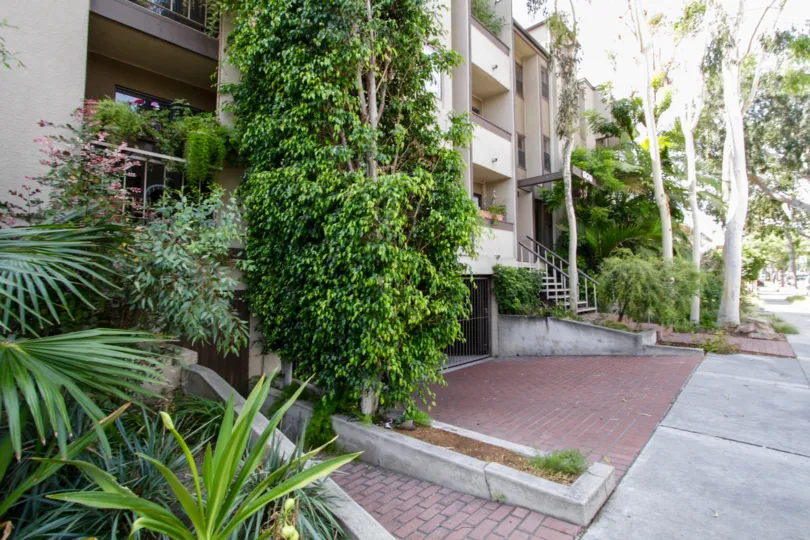 The parking for residents at Bonita Evergreen