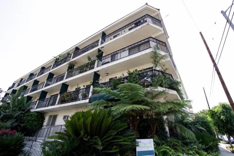 The Bonita Villas building in West Hollywood