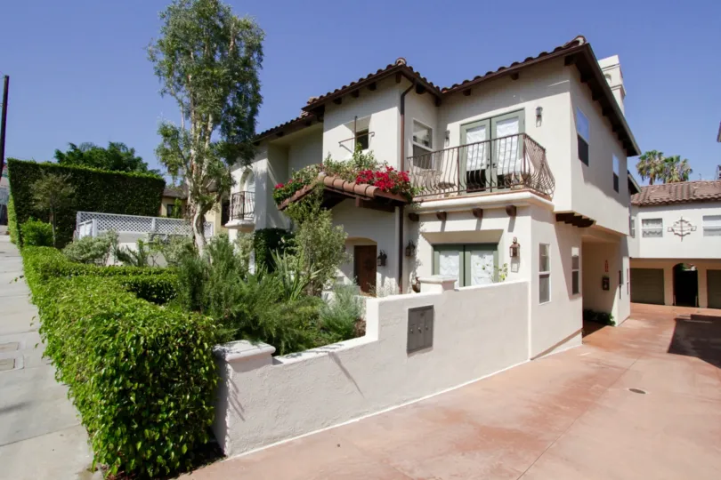 The Casa Carmela building in West Hollywood