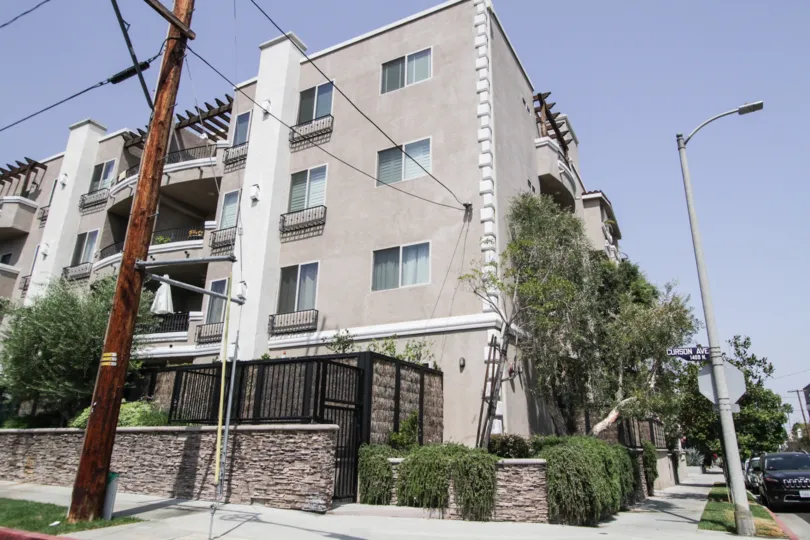 The Curson Villas building