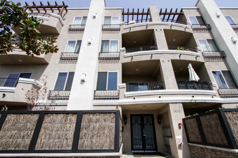 The balconies at Curson Villas