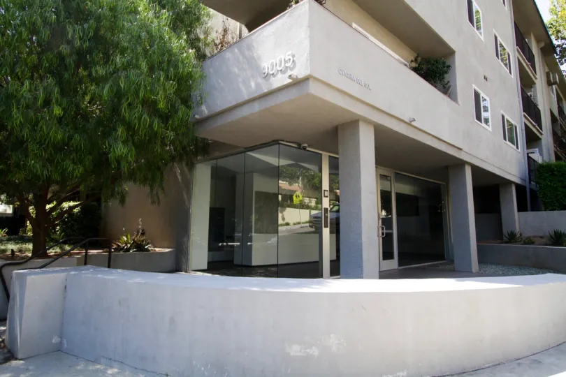 The entrance into the Cynthia Del Sol in West Hollywood