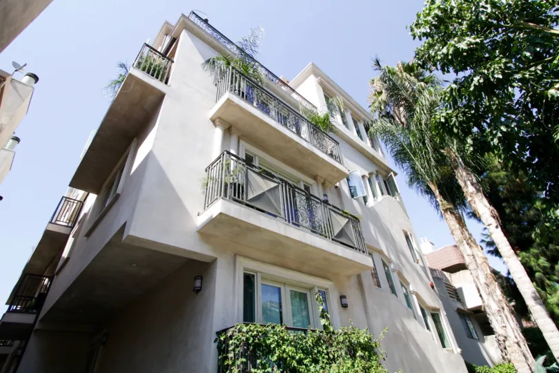 The balconies at Cynthia Homes
