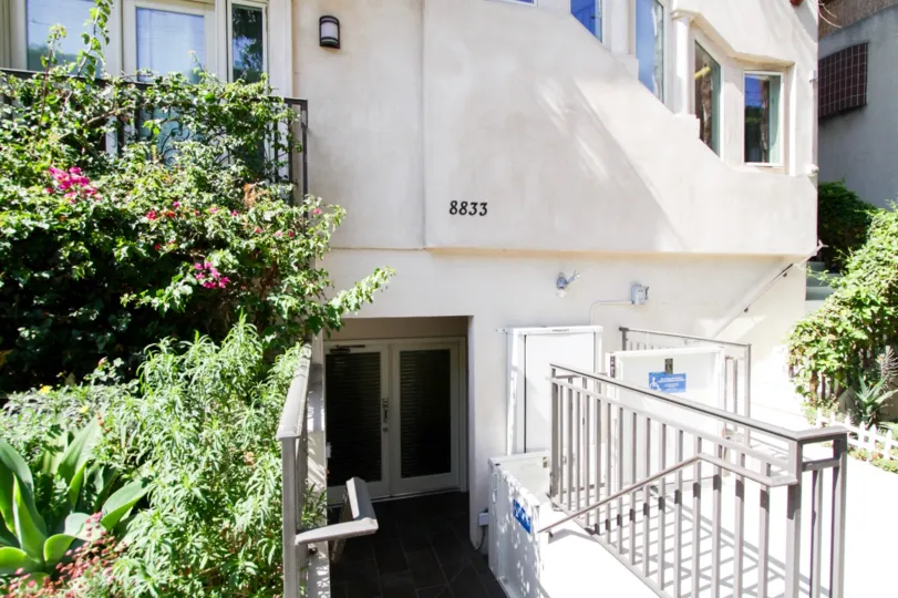 The entrance into Cynthia Homes