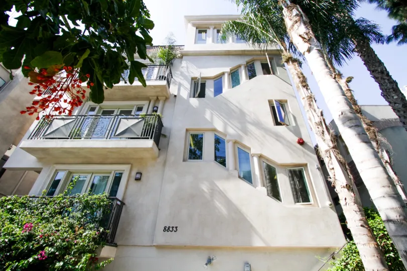 The intricate windows at Cynthia Homes in West Hollywood
