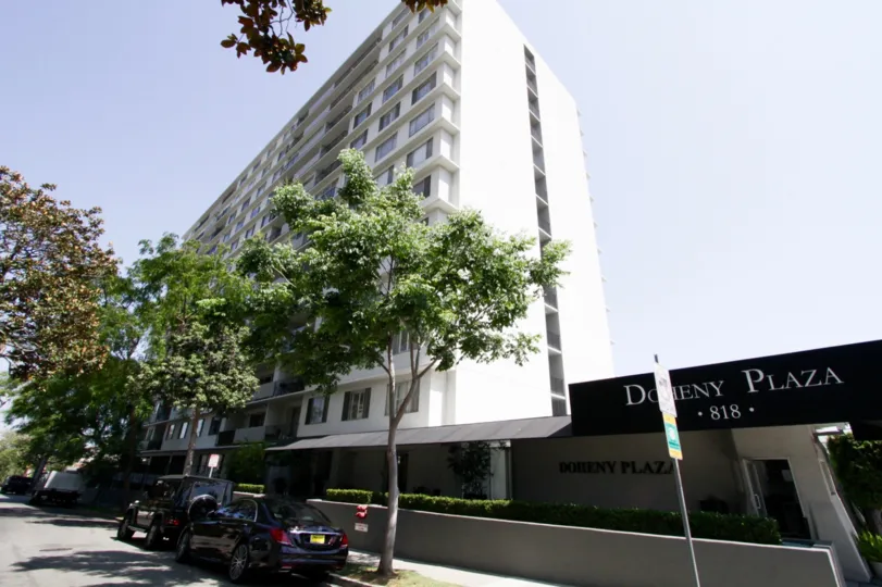 The building at Doheny Plaza in West Hollywood