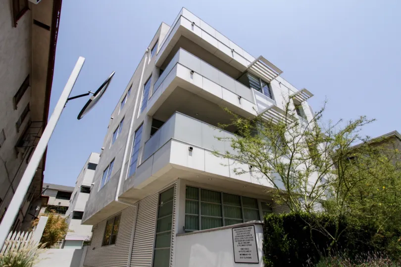The balconies at 8265 Fountain West