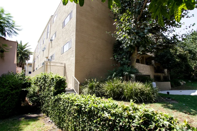 The landscaping at Granville Court