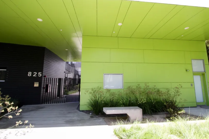 The entrance into Habitat 825