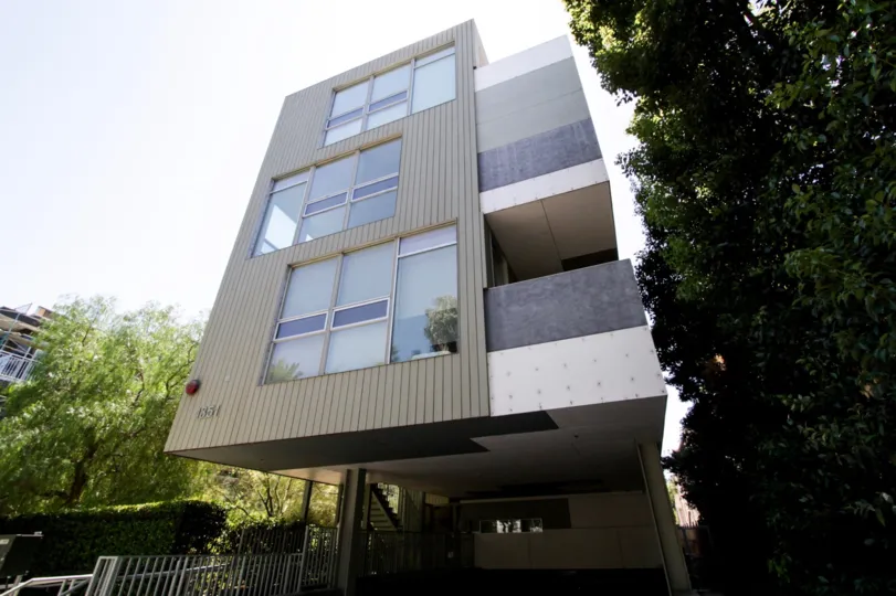The balconies seen at Habitat On The Park