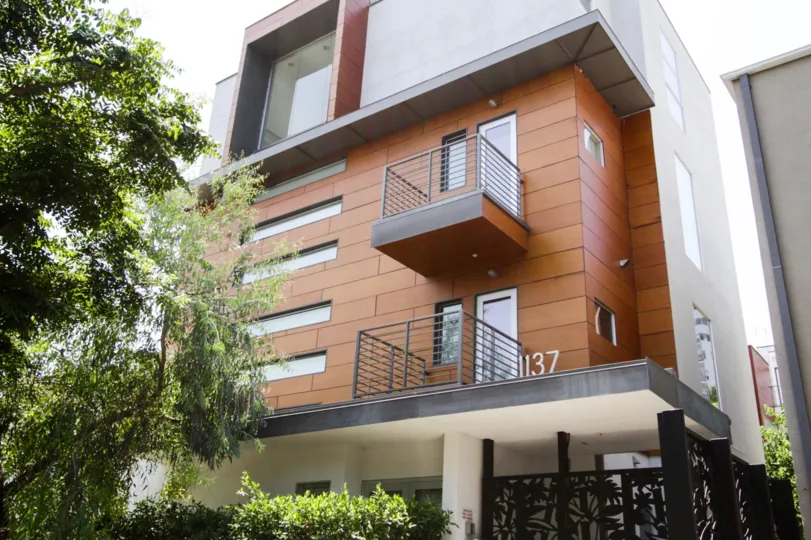 The balconies at Haciend Lofts