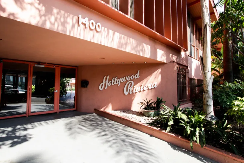 The address of the Hollywood Riviera