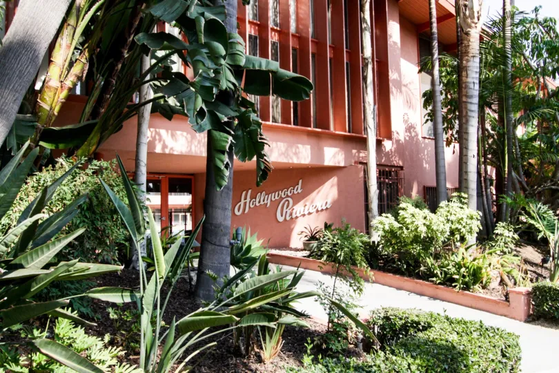 The Hollywood Riviera building in West Hollywood