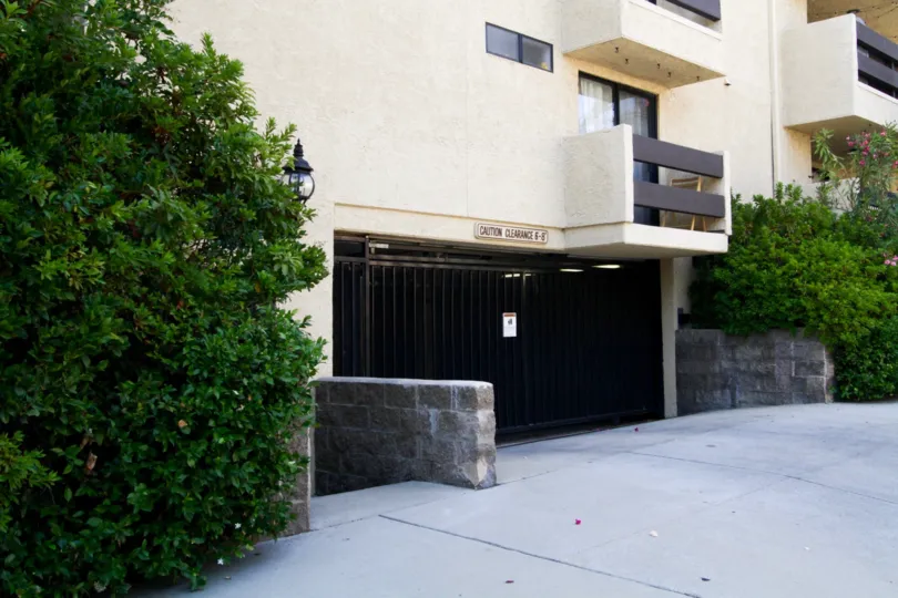 The parking at Keith Avenue Condos