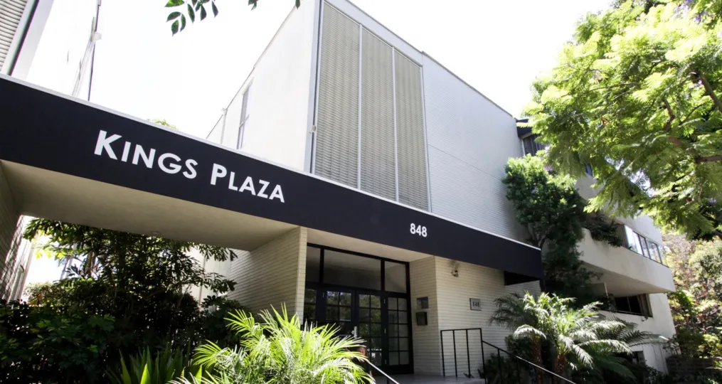 The Kings Plaza building in West Hollywood