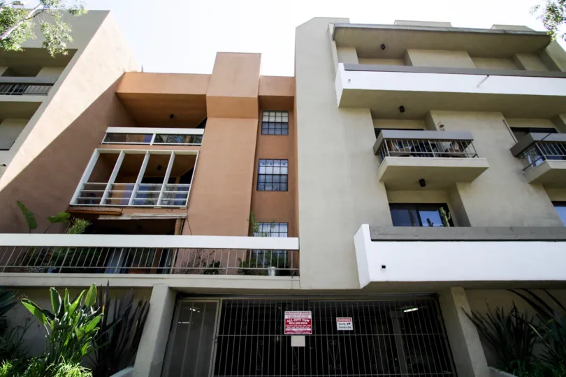 The parking for Kings Villas