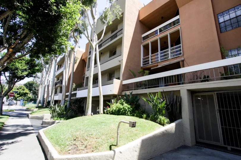 The landscaping for Kings Villas in West Hollywood