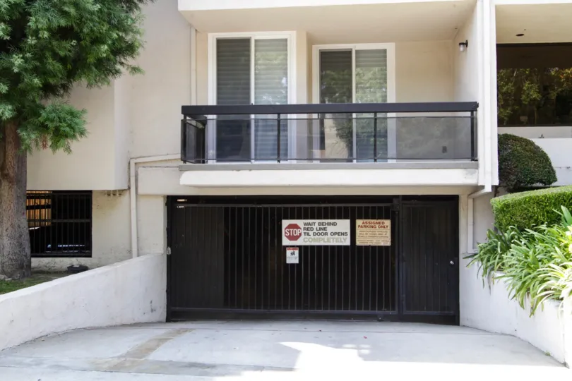 The parking at Le Palais Royal in West Hollywood