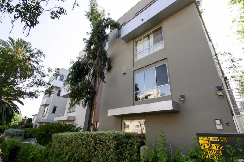 The architecture of Legendary Place in West Hollywood