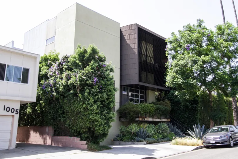 The Orange Grove Lofts building in West Hollywood