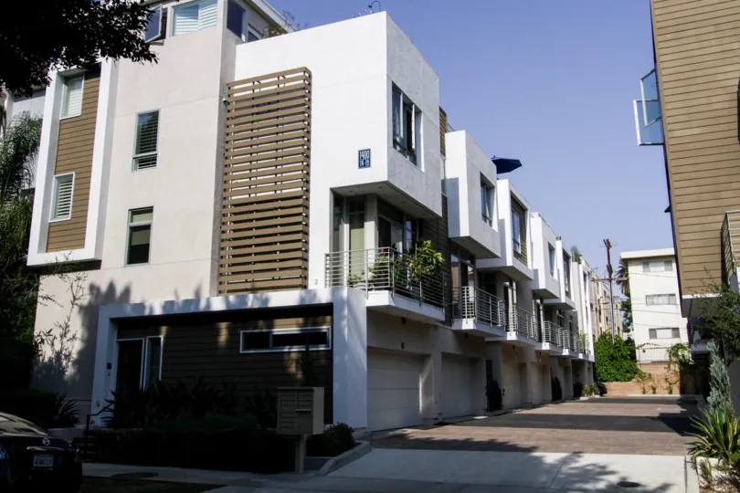 The Row3 units in West Hollywood