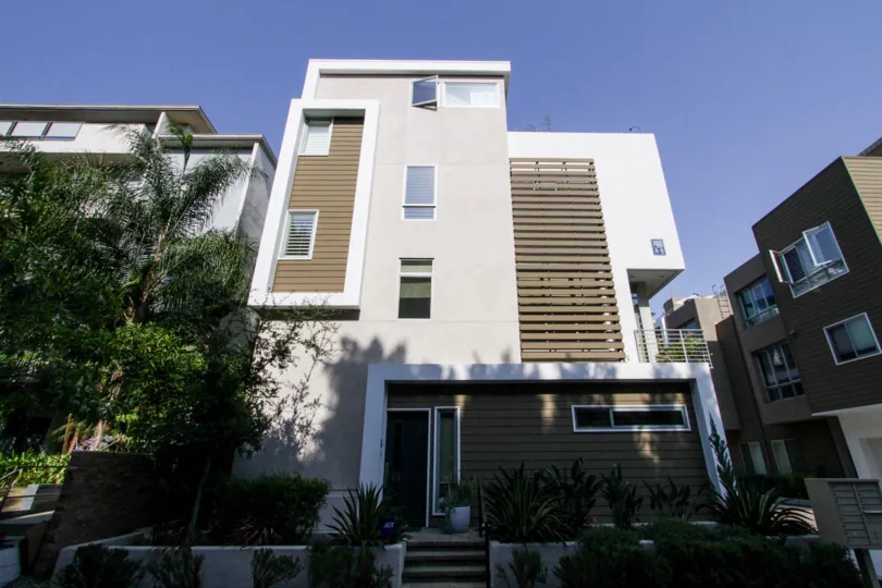 The Row3 building in West Hollywood