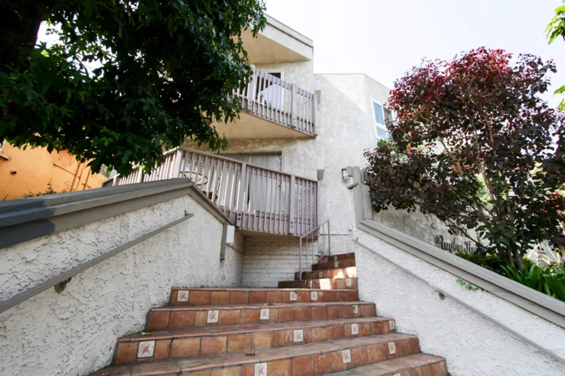 The stairs at the Rugby Knolls