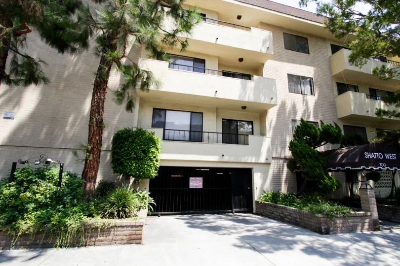 The balconies seen at Shatto West in West Hollywood