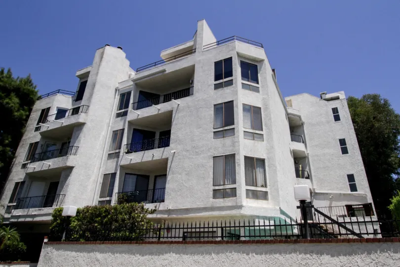The Sweetzer Plaza building in West Hollywood