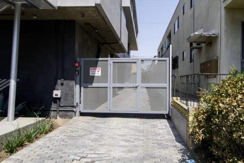 The parking for residents at Ten40 North Spaulding