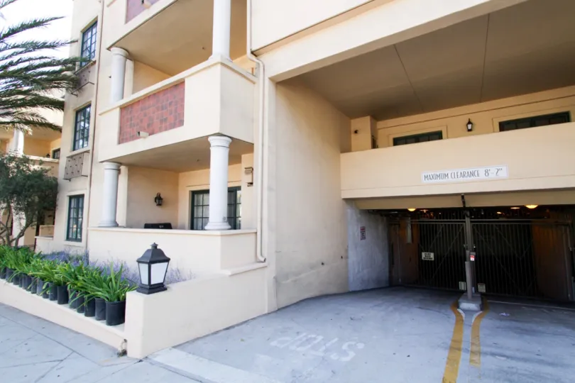 The parking at The Desmond