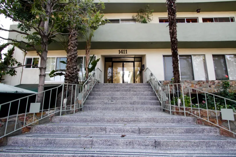 The entrance into The Hayworth