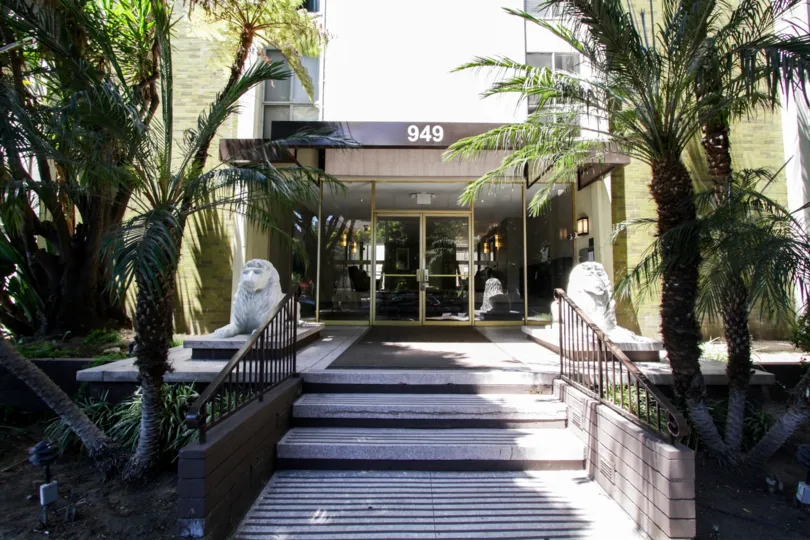 The entryway into The Trafalgar