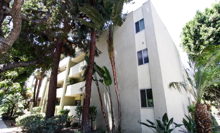 The Trafalgar building in West Hollywood