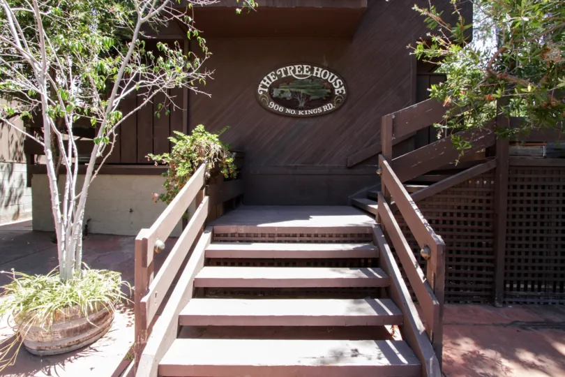 The entryway into The Treehouse