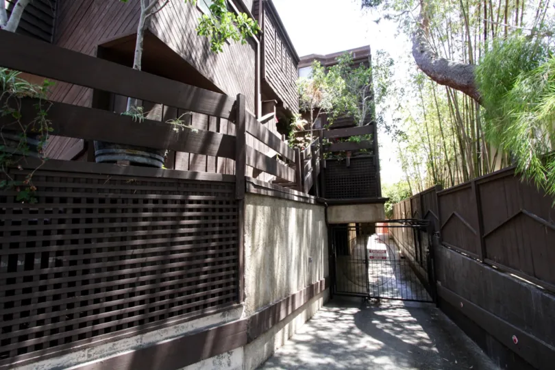 The parking for The Treehouse