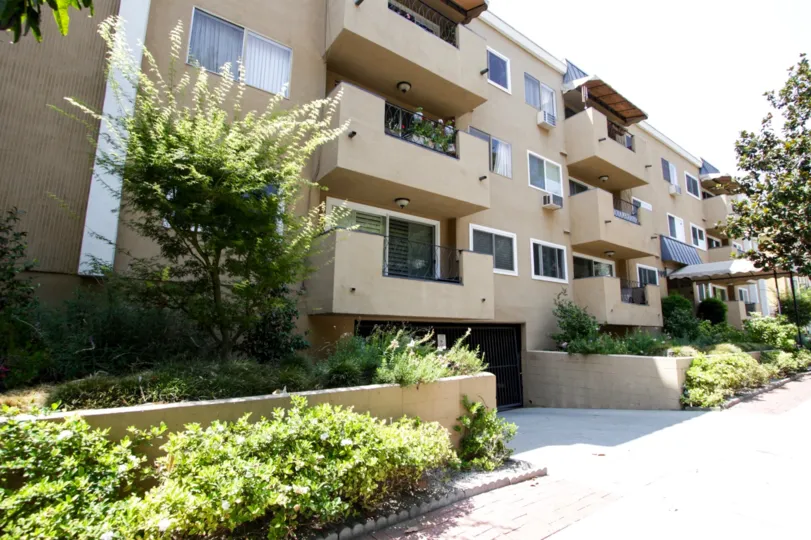 The landscaping around The Westmount in West Hollywood