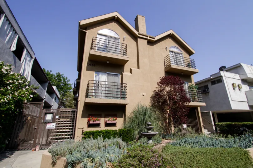 The Villas On Curson building in West Hollywood