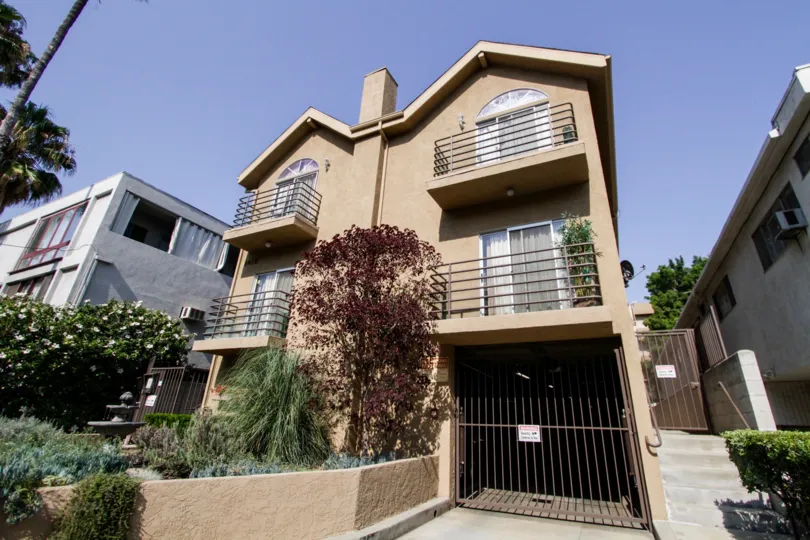 The balconies seen at Villas On Curson
