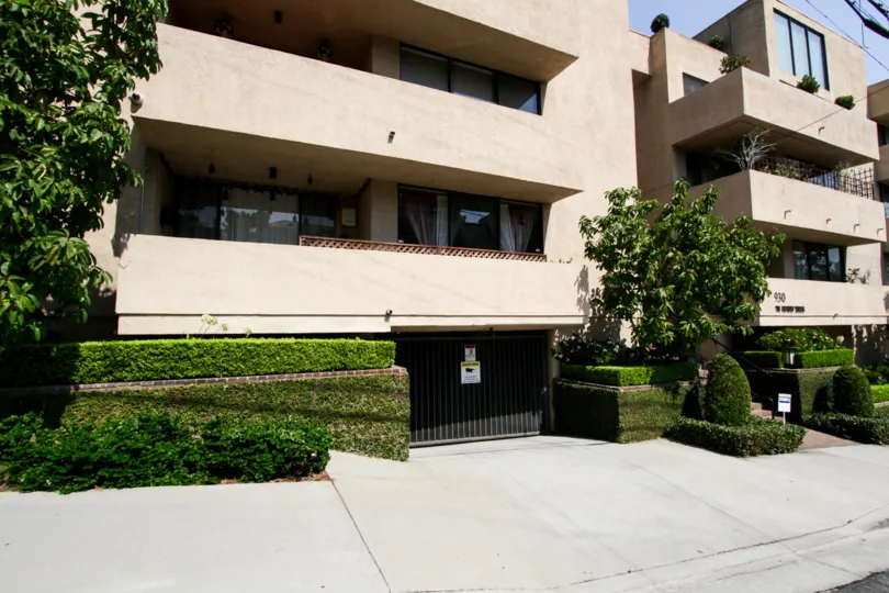 The parking for Wetherly Terrace in West Hollywood