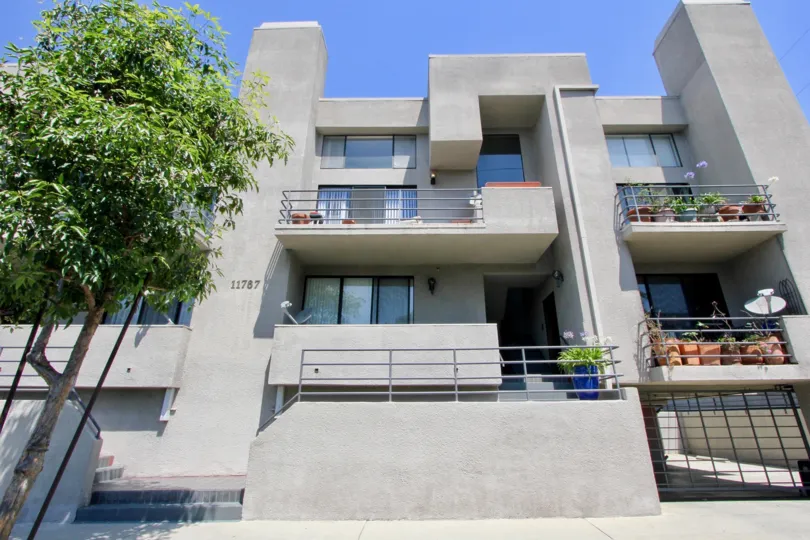 Apartment Entrance of 11767 Iowa in West Los Angeles, California